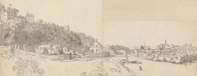Une Ville Vue des Rives d