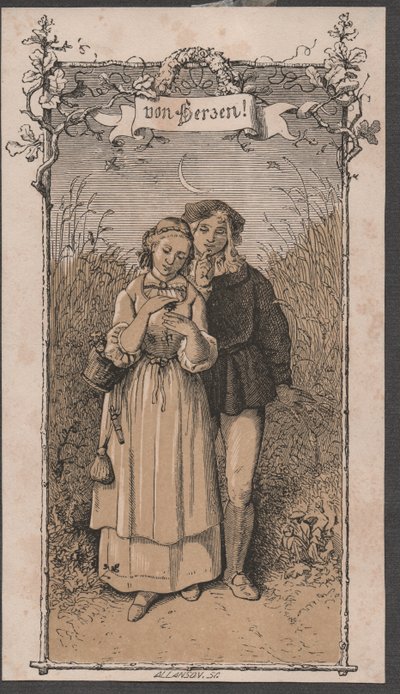 Du cœur, vers 1850 - John Allanson