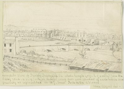 Pont et ville de Burton-upon-Trent - John Allport