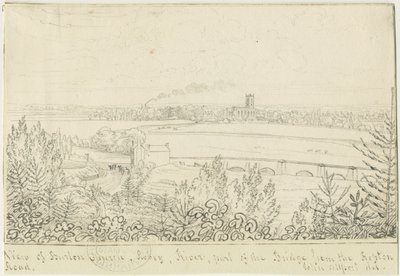 Burton-upon-Trent : dessin à la plume et à l