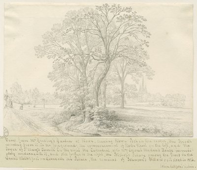 Lichfield - Vue sur Stowe Pool - John Allport