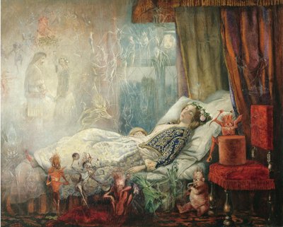 Le rêve après le bal masqué - John Anster Fitzgerald