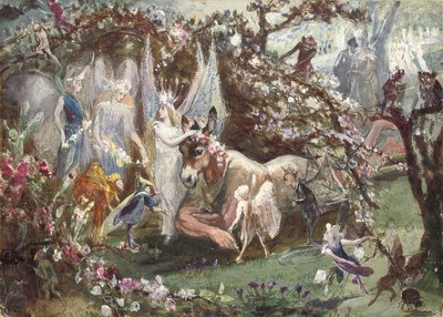 Titania et Bottom de "Le Songe d