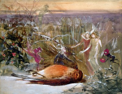 Qui a tué Cock Robin - John Anster Fitzgerald