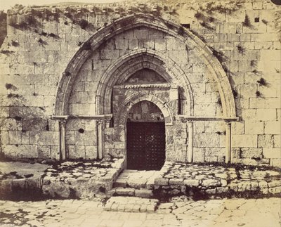 Tombe de la Vierge, Jérusalem, années 1860 - John Anthony