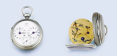 Chronomètre de poche moyen et sidéral George III avec balance Z, No. 2 - John Arnold