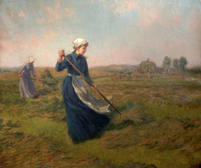 Fille faneuse - John Arthur Black
