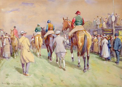 Courses de haies à Hethersett, 1921 - John Atkinson