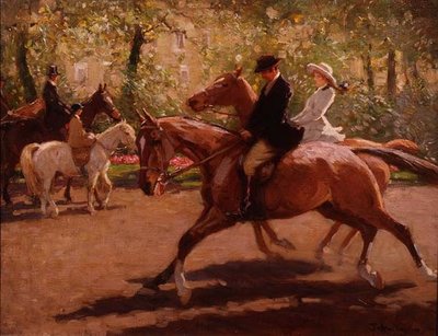 Cavaliers à Rotten Row - John Atkinson
