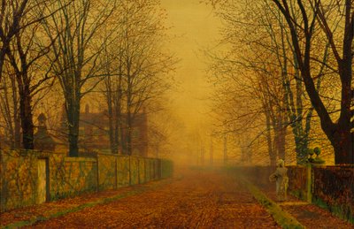 Lueur du soir - John Atkinson Grimshaw