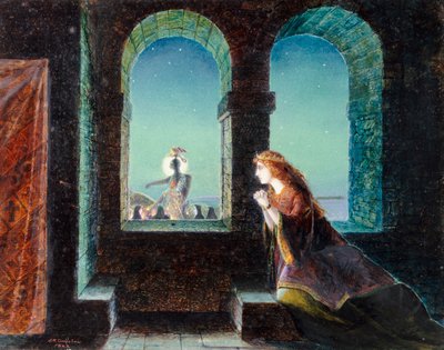 Guenièvre, 1863 - John Atkinson Grimshaw