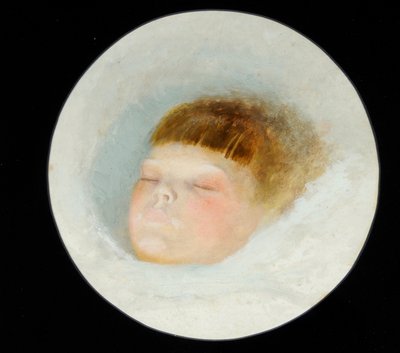 Tête de Gertrude Grimshaw - John Atkinson Grimshaw