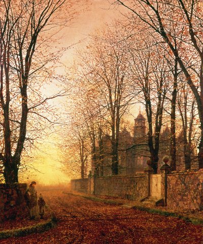 Au bon vieux temps, c.1870 - John Atkinson Grimshaw