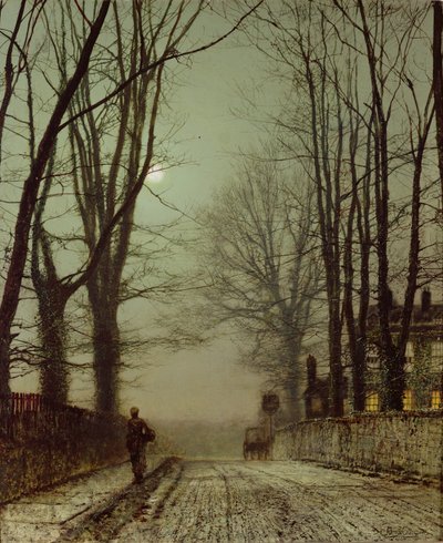 Putney Park Lane - John Atkinson Grimshaw