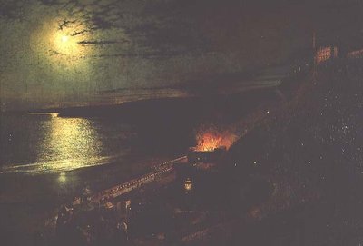 Scarborough : Sic Transit Gloria Mundi - John Atkinson Grimshaw