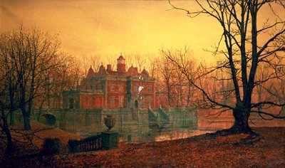 La maison hantée - John Atkinson Grimshaw
