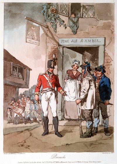 Recrues - John Augustus (after) Atkinson