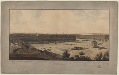 Vue panoramique de Saint-Pétersbourg, entre 1805 et 1807 - John Augustus Atkinson