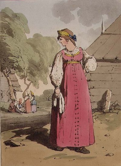 Fille Paysanne, planche 27 du Volume I de 