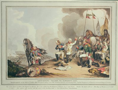 Rendre grâce à Dieu Tout-Puissant, 1814 - John Augustus Atkinson