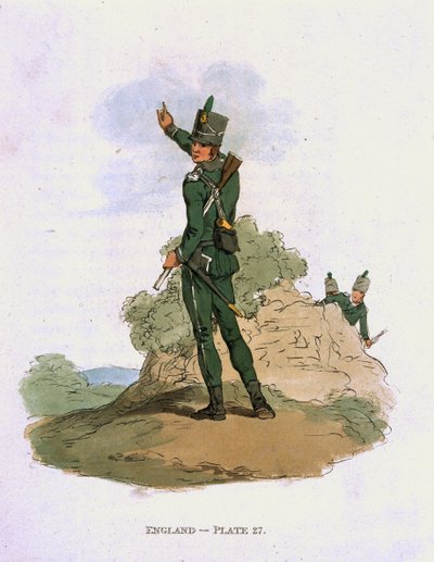 Fusiliers, vers 1813 - John Augustus Atkinson