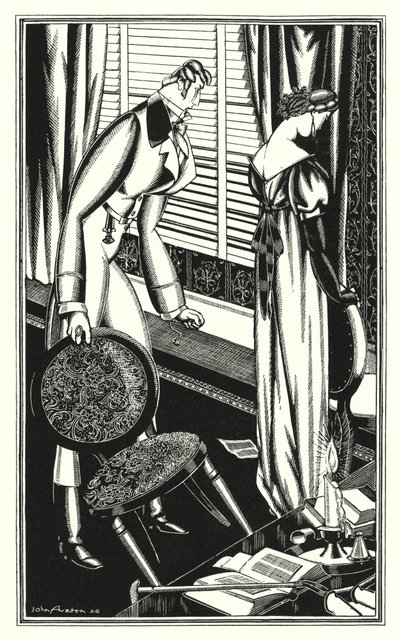 Illustration pour Don Juan de Lord Byron : Don Jose et sa dame se disputaient, pourquoi ? - John Austen