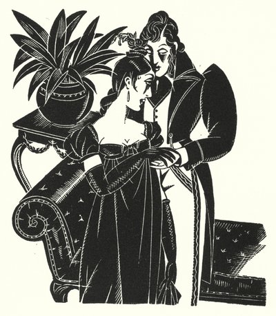 Illustration pour Madame Bovary de Gustave Flaubert - John Austen