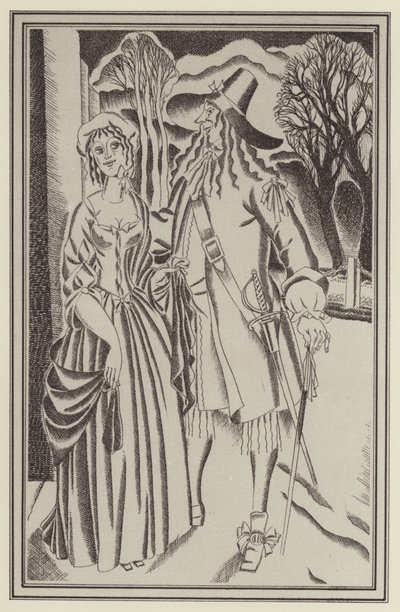 Illustration pour Moll Flanders par Daniel Defoe - John Austen