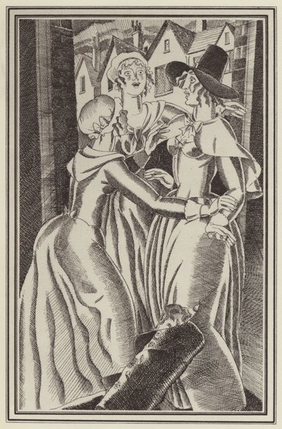 Illustration pour Moll Flanders par Daniel Defoe - John Austen