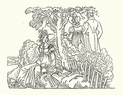 Illustration pour Persuasion de Jane Austen - John Austen