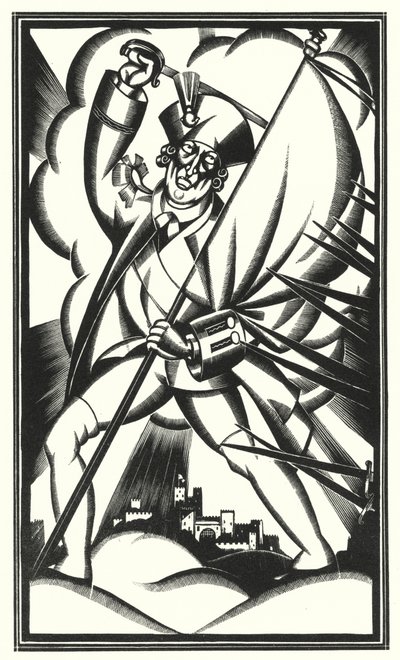 Illustration pour Tristram Shandy de Laurence Sterne - John Austen