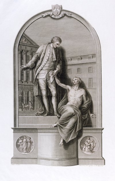 Monument à Sir Thomas Guy (1645-1724) à l