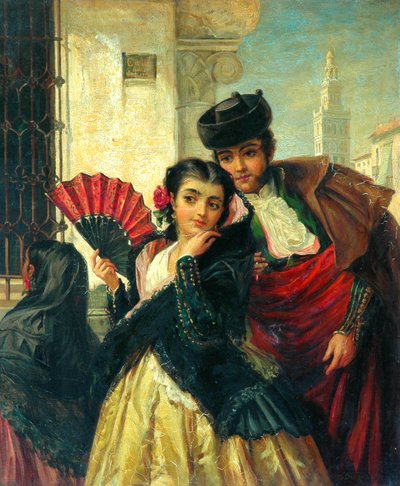 Scène en Espagne, près de Séville, c.1853 - John Bagnold Burgess