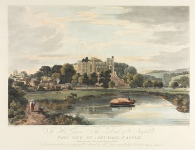 Vue du château d