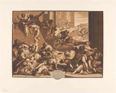 Massacre des Innocents à Bethléem (Kunstwerken van Venetiaanse meesters, Opera selectiora) - John Baptist Jackson