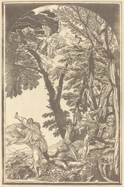 La Mort de Saint Pierre Martyr - John Baptist Jackson after Titian