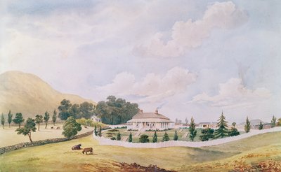 Maison de Harry Cobley, Devonport, Auckland, Nouvelle-Zélande, construite vers 1867 - John Barr Clark Hoyte