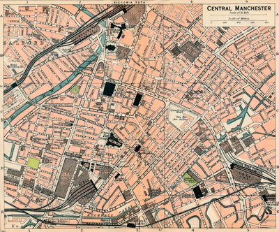 Centre de Manchester, XXe siècle - John Bartholomew