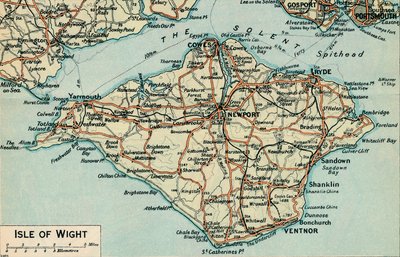 Île de Wight, XXe siècle - John Bartholomew