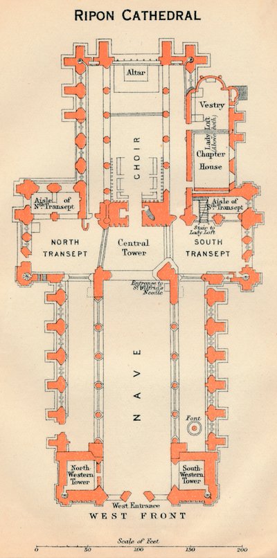 Cathédrale de Ripon, 20e siècle - John Bartholomew