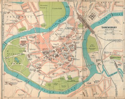 Shrewsbury, 20e siècle - John Bartholomew