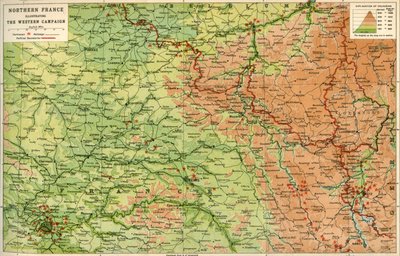 La France du Nord illustrant la campagne de l