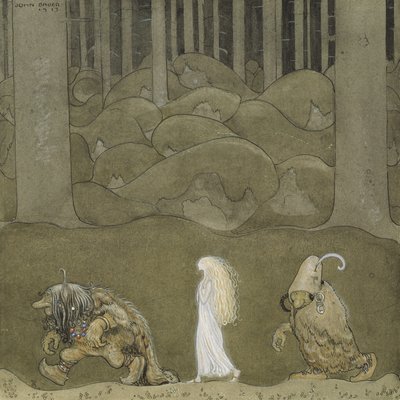 La Princesse et les Trolls - John Bauer