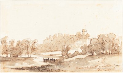 Château de Warwick depuis l