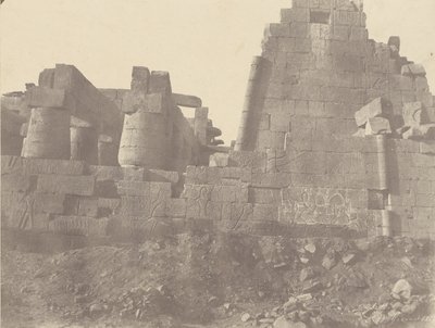 [Karnac, Salle Hypostyle, Mur du Nord, Face Extérieure, N°1 bis] - John Beasley Greene
