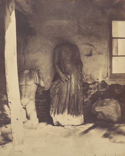 Sans titre [Sculptures romaines, Musée de Cherchell], 1856 - John Beasley Greene
