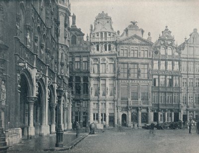 Un coin de la Grand-Place, Bruxelles, Belgique, vers 1900 1914-1915 - John Benjamin Stone