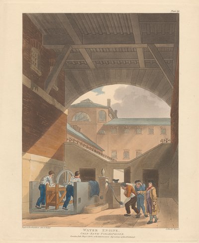 Moteur à eau, prison de Cold-Bath-Field - John Bluck