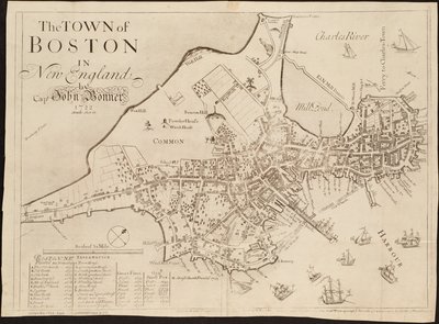 La ville de Boston en Nouvelle-Angleterre - John Bonner