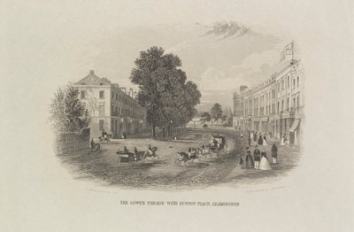 La Parade Inférieure avec Euston Place, Leamington - John Brandard